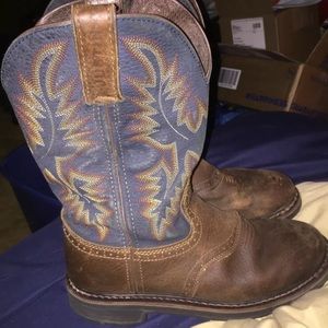 Justin boots men’s stampede copper kettle rowdy